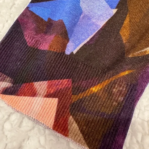 Escada Lavender and Pale Blue Knit Tee - Picture 6 of 9